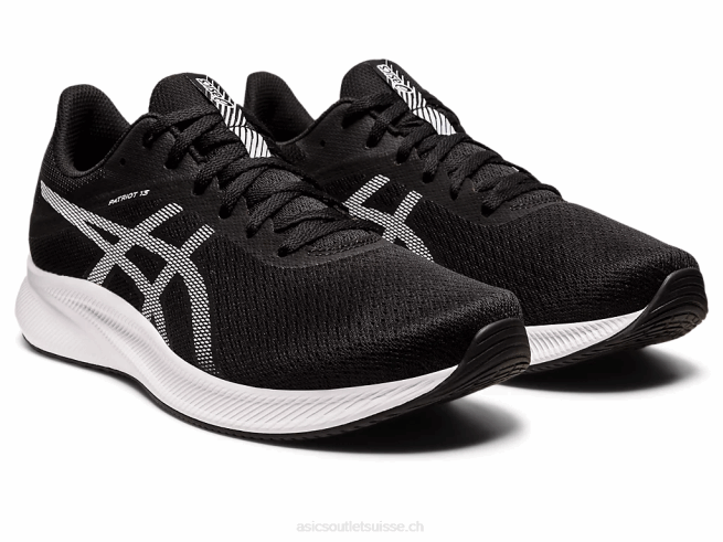 patriote 13 de large noir blanc Asics L6N0K1247