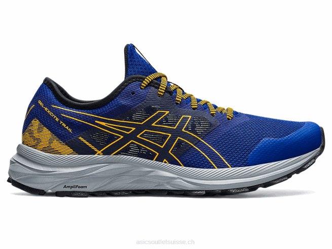 piste de gel-exciter bleu monaco/tournesol Asics L6N0K1722