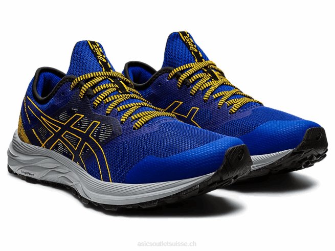 piste de gel-exciter bleu monaco/tournesol Asics L6N0K1722