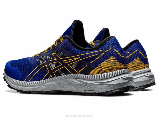 piste de gel-exciter bleu monaco/tournesol Asics L6N0K1722