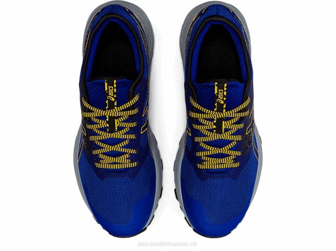 piste de gel-exciter bleu monaco/tournesol Asics L6N0K1722