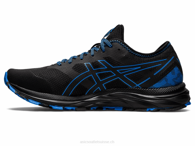 piste de gel-exciter côte noire/bleue Asics L6N0K904