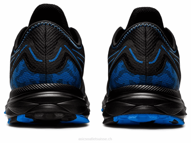 piste de gel-exciter côte noire/bleue Asics L6N0K904