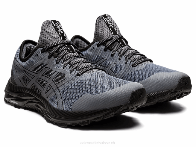 piste de gel-exciter métropole/noir Asics L6N0K1714