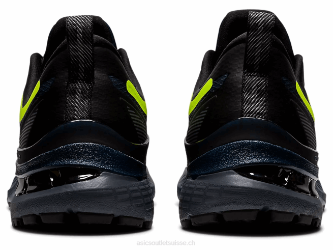 poinçon gel-kayano 28 bleu français/jaune de sécurité Asics L6N0K1640