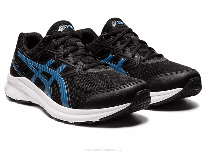secousse 3 extra large noir/azur Asics L6N0K958