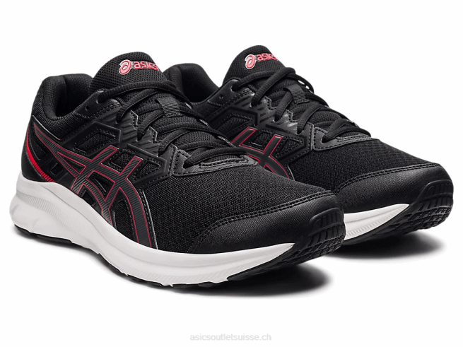 secousse 3 noir/rouge électrique Asics L6N0K1795