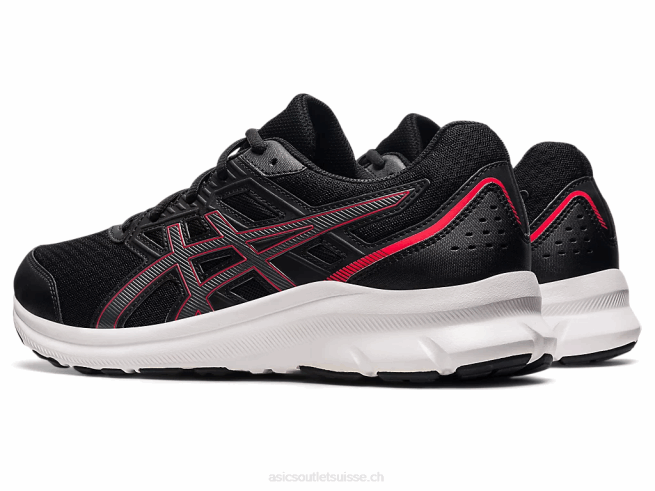secousse 3 noir/rouge électrique Asics L6N0K1795