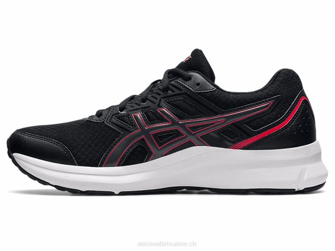 secousse 3 noir/rouge électrique Asics L6N0K1795