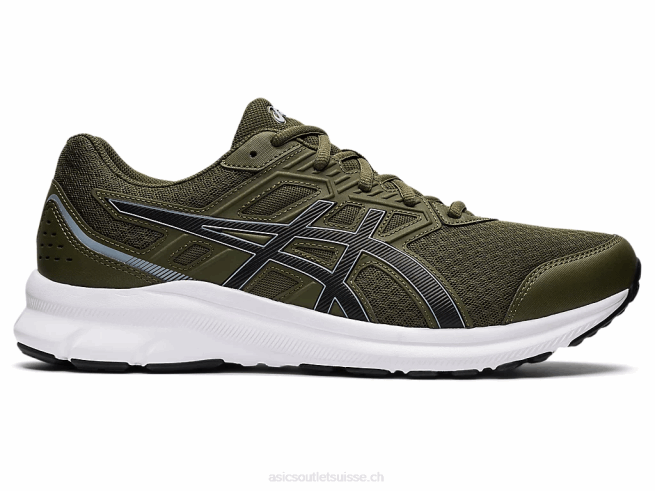 secousse 3 toile olive/noir Asics L6N0K1381