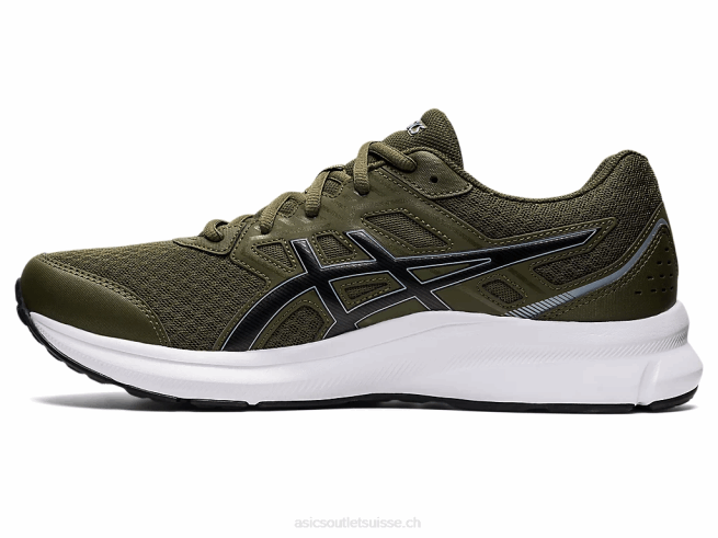 secousse 3 toile olive/noir Asics L6N0K1381