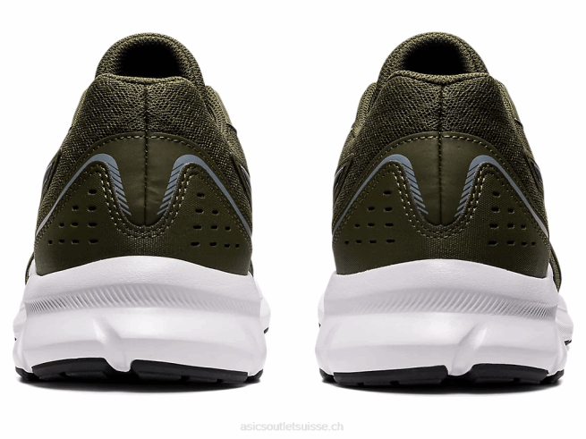 secousse 3 toile olive/noir Asics L6N0K1381