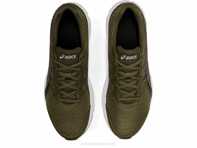 secousse 3 toile olive/noir Asics L6N0K1381