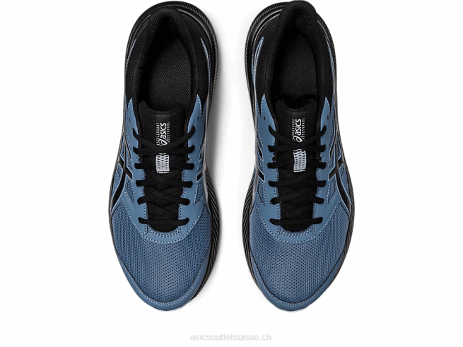 secousse 4 bleu acier/noir Asics L6N0K504