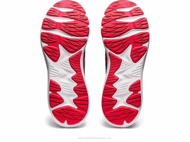 secousse 4 extra large minuit/rouge électrique Asics L6N0K455