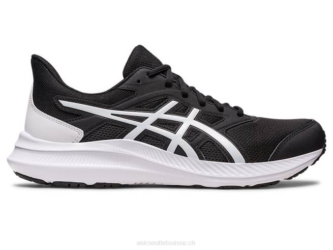 secousse 4 extra large noir blanc Asics L6N0K490