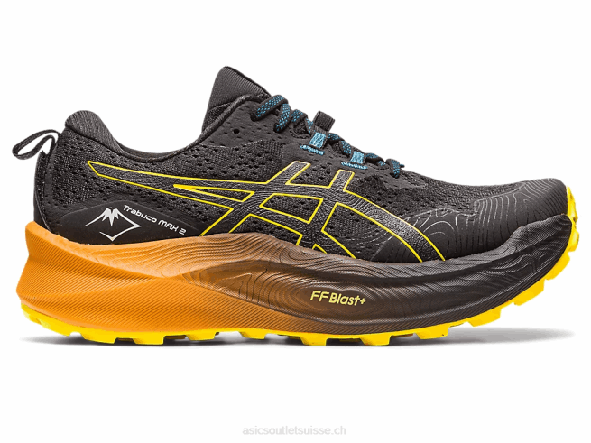 trabuco max 2 noir/jaune doré Asics L6N0K188