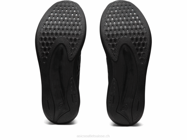 éviter la vitesse noir/gris porteur Asics L6N0K492