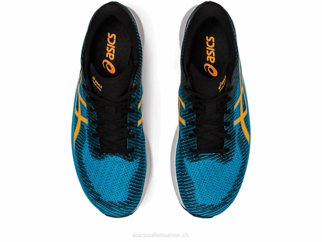vitesse magique 2 bleu île/orange pop Asics L6N0K481