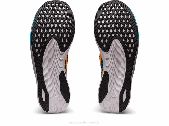 vitesse magique 2 bleu île/orange pop Asics L6N0K481