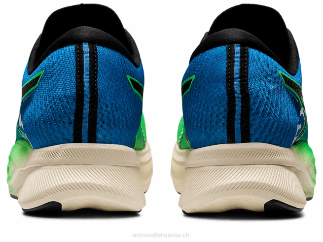 vitesse magique 2 ekiden nouvelle feuille/noir Asics L6N0K846