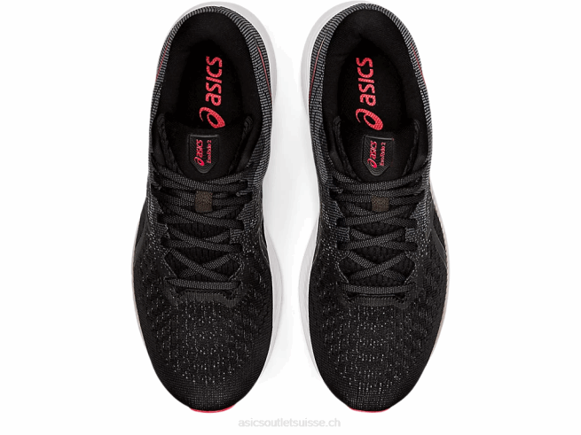 évoride 2 noir/rouge électrique Asics L6N0K1781