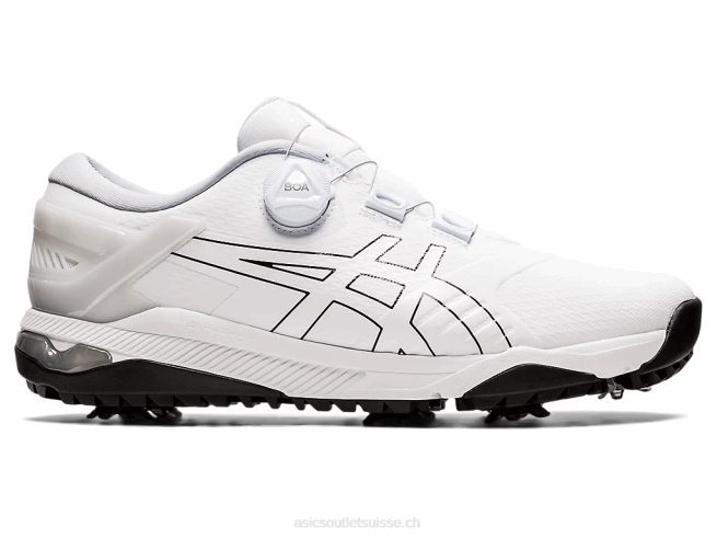 gel-cours duo boa blanc noir Asics L6N0K1571
