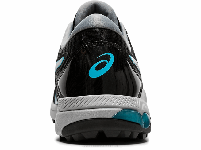 gel-course glide hommes Noir argent Asics L6N0K1992