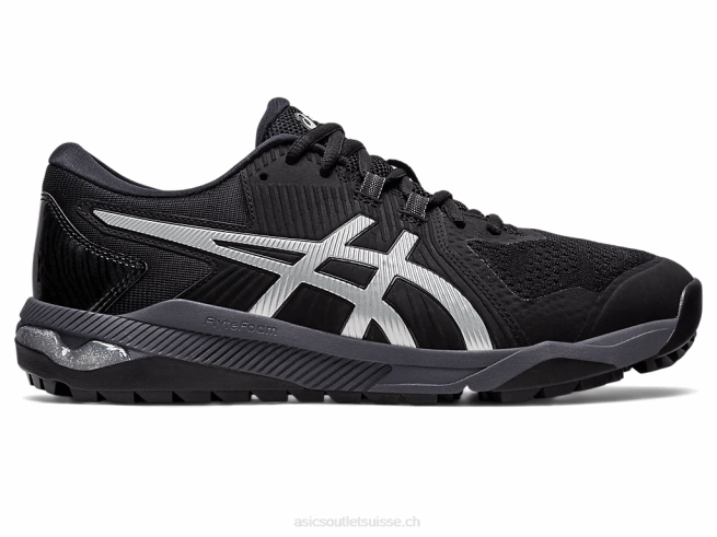 gel-course glide hommes noir/gris porteur Asics L6N0K233