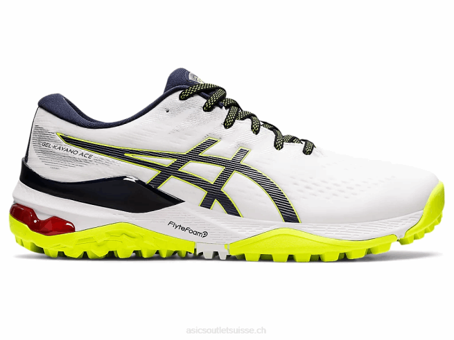 gel-kayano as blanc/minuit Asics L6N0K1195