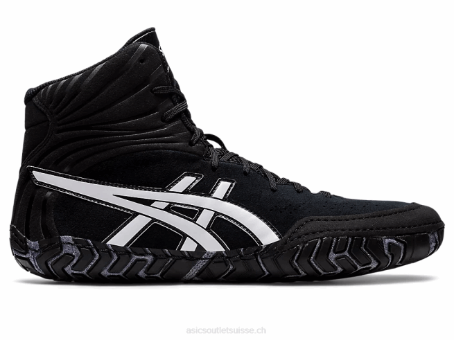 agresseur 5 noir blanc Asics L6N0K1089