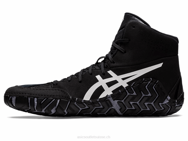 agresseur 5 noir blanc Asics L6N0K1089