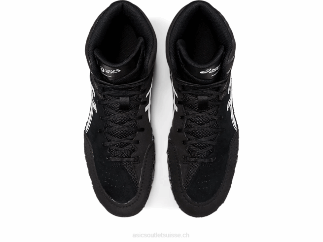 agresseur 5 noir blanc Asics L6N0K1089