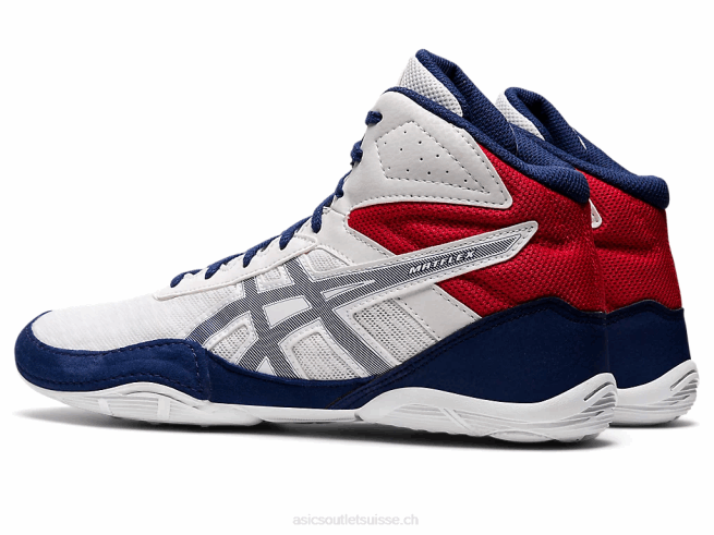 matflex 6 blanc/océan profond Asics L6N0K1141