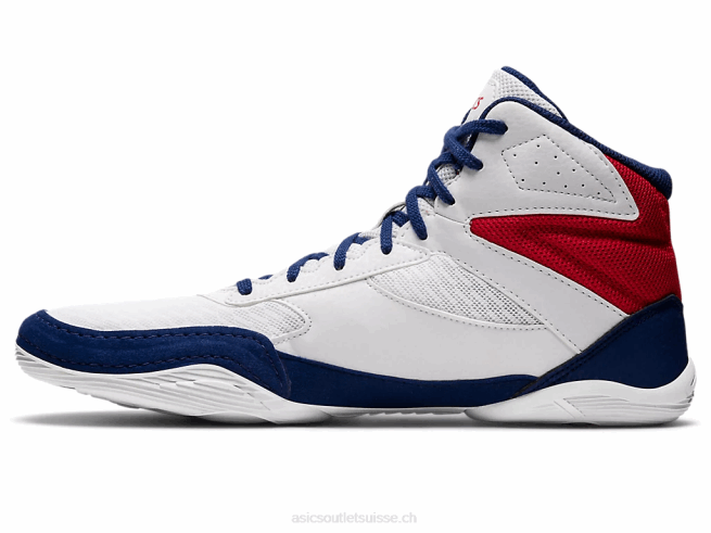 matflex 6 blanc/océan profond Asics L6N0K1141