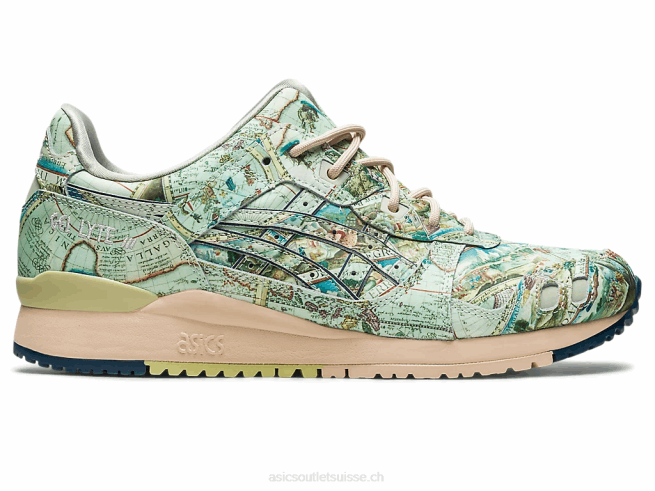 atmos x gel-lyte iii og vert glacier/bleu nuit Asics L6N0K570