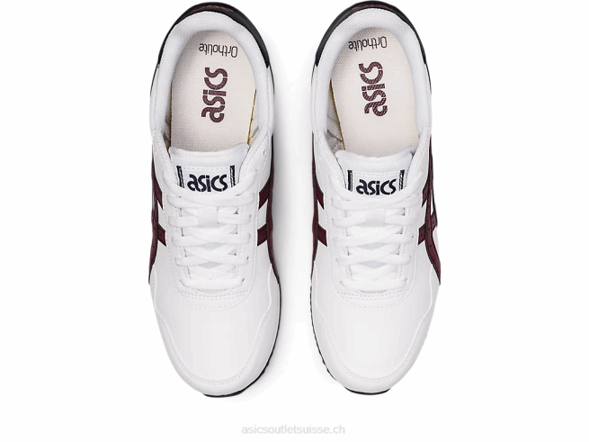 coureur de tigre blanc/roselle Asics L6N0K1072