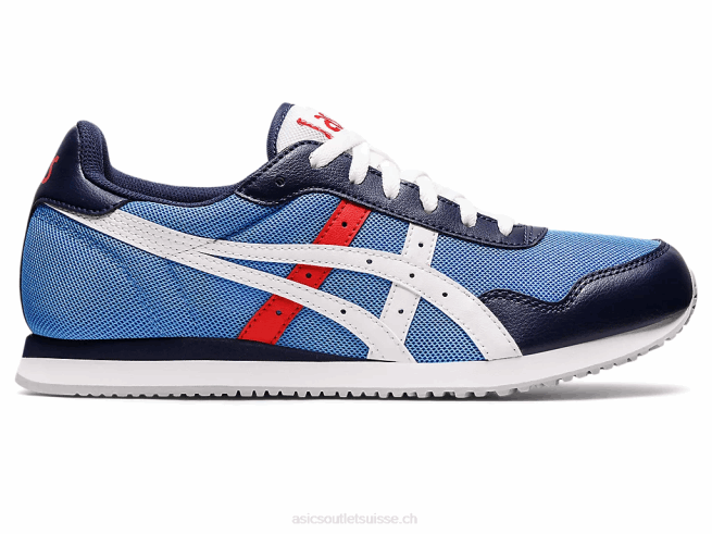coureur de tigre côte bleue/blanche Asics L6N0K1188