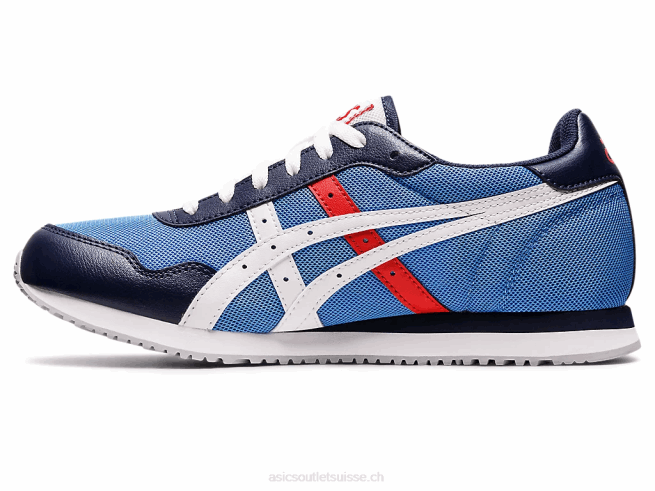 coureur de tigre côte bleue/blanche Asics L6N0K1188