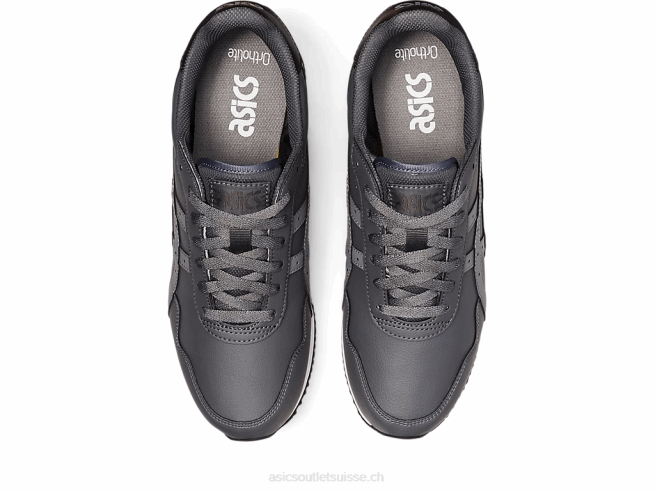 coureur de tigre gris acier/plaque de roche Asics L6N0K1189