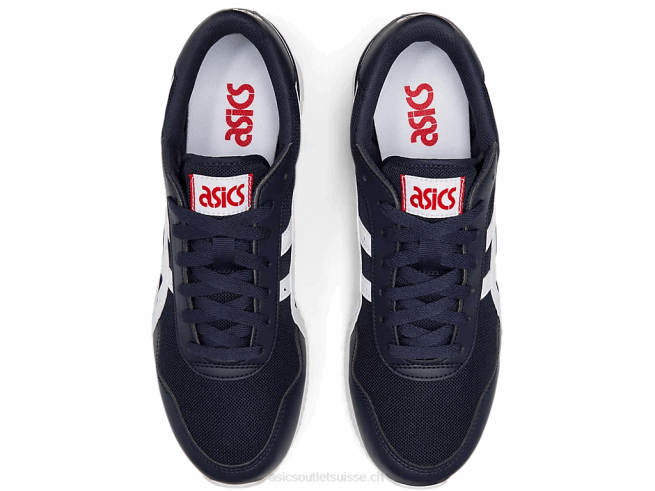 coureur de tigre minuit/blanc Asics L6N0K2106