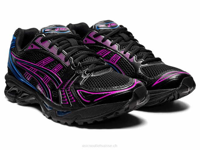 gel-kayano 14 lecteur noir / lac Asics L6N0K1327