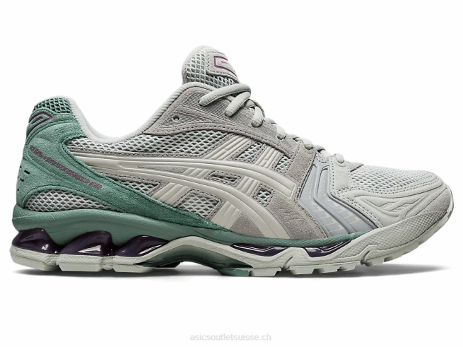 gel-kayano 14 sauge clair/gris fumé Asics L6N0K1207