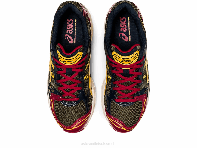 gel-kayano 14 toile olive/miel Asics L6N0K988