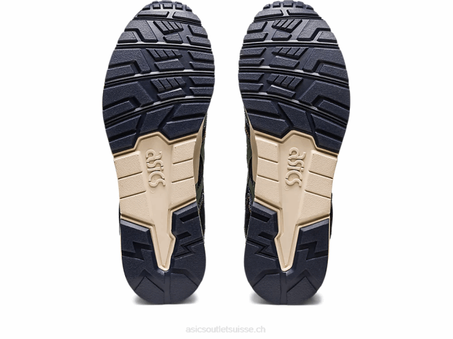 gel-lyte v patchwork moderne minuit/lierre Asics L6N0K240