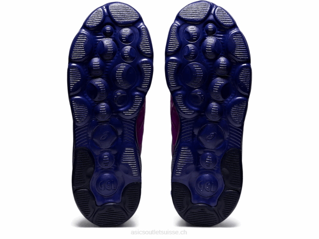 gel miqrum bleu indigo/bleu violet Asics L6N0K1652