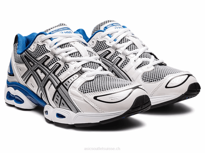 gel-nimbus 9 route blanche / lac Asics L6N0K1225