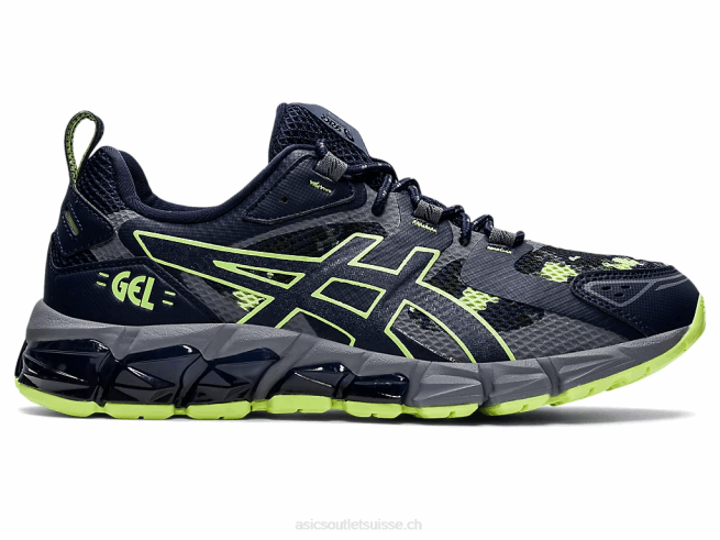gel quantique 180 minuit/vert citron Asics L6N0K1260