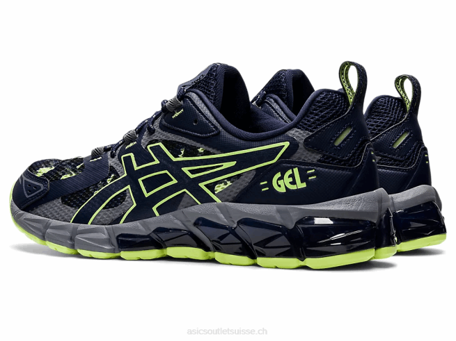 gel quantique 180 minuit/vert citron Asics L6N0K1260
