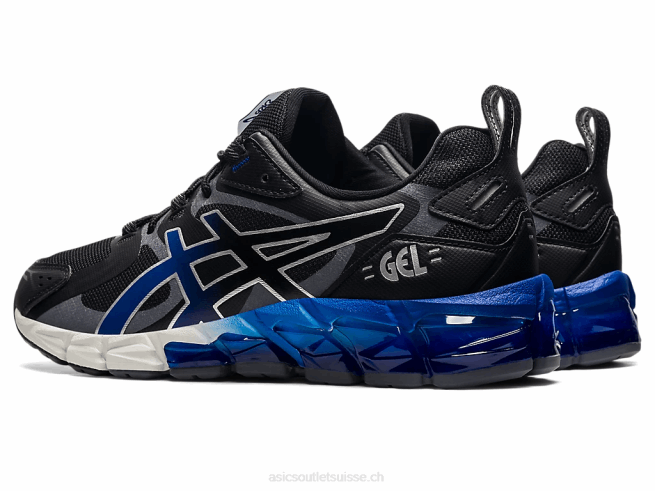 gel quantique 180 noir/bleu monaco Asics L6N0K1855